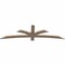 Ekena Millwork Davenport Smooth Timber Gable Bracket, Douglas Fir, 72"W x 21"H x 1 1/2"D x 3 1/2"F, 7/12 Pitch GBW072X21X0204DAV00SDF - alternate 5